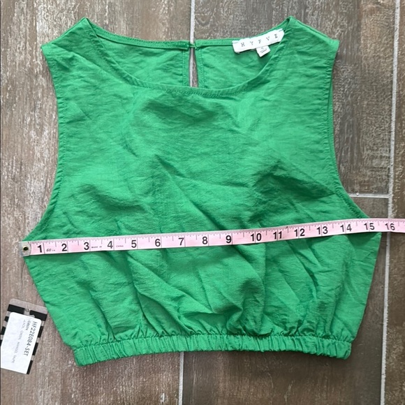 HYFVE Green Cropped Tank Top - Picture 6 of 7